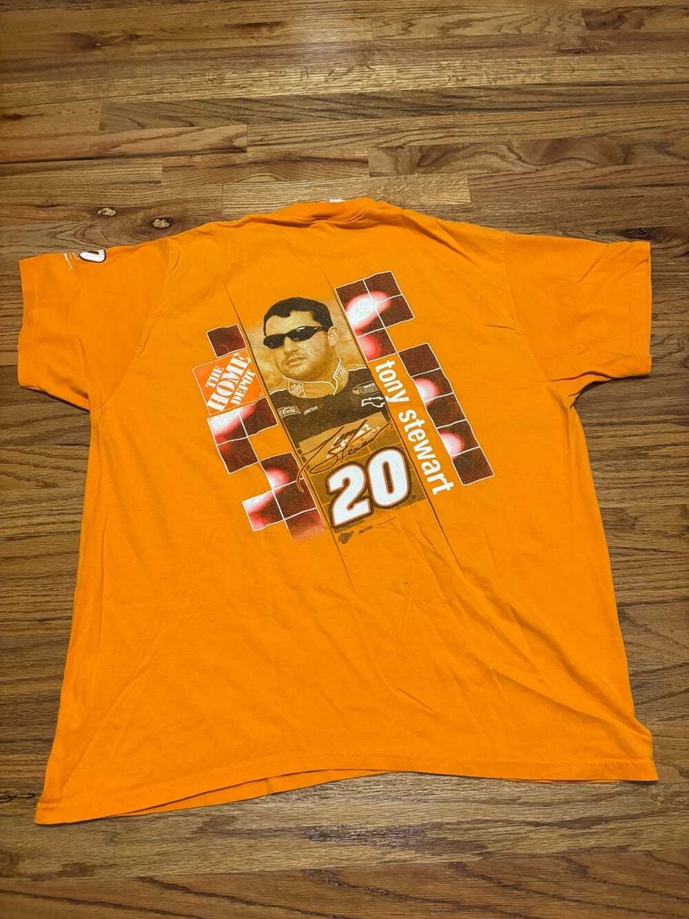 Winners Circle Tony Stewart Home Depot 20 NASCAR T-Shirt XL Orange